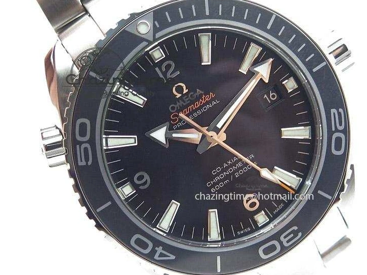 1221 Planet Ocean Professional Ceramic Bezel 45mm 1:1 Noob Best Edition on SS Bracelet A Attractive 8289